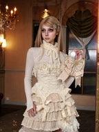 Slavic Heiress - Satin Gilded Bow Lolita Handbag - image 8