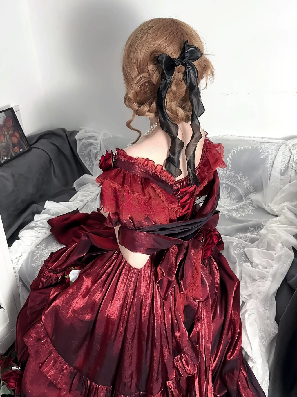 Tana Manor - Classic Lolita Accessories Sleeves Trailing Shawls - image 15
