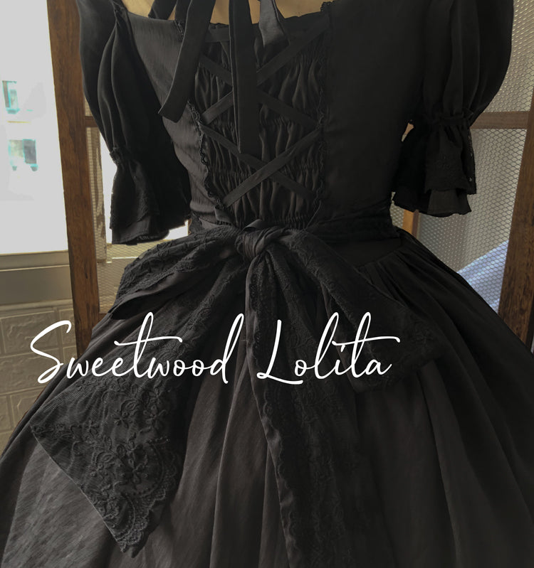 CLA Vintage French Lolita OP Dress - image 65