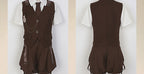 Ouji Lolita Brown Short Set - image 21