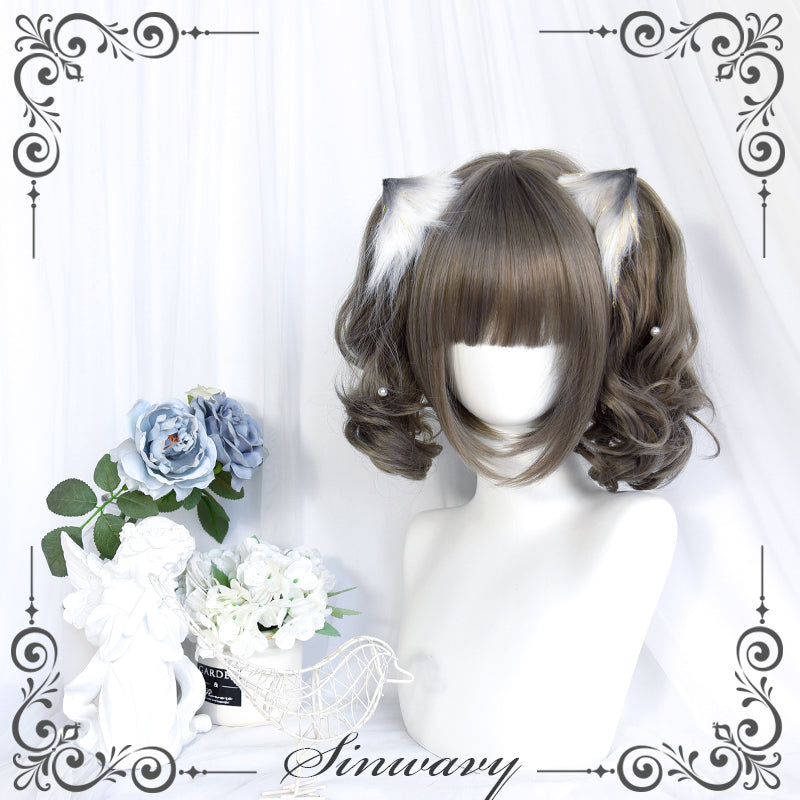 Pandora's Box - Lolita Short Wig with Cute Double Ponytails - image 33