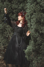 The Girl Assassin - Halloween Gothic Lolita Irregularly Hemline Dress - image 20