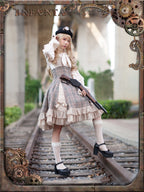 Memoirs of Backlight - Elegant Plaid Lolita JSK Dress - image 10