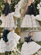 Heidi Cotton Lolita Tiered SK Skirt - image 18