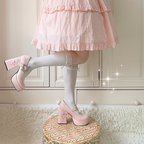 The cycle of all things - Lolita High Platform Shoes with Elegant Butterfly Buckle - image 28
