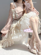 Twilight Rose - Sweet Lolita Dress Sweater and JSK - image 9