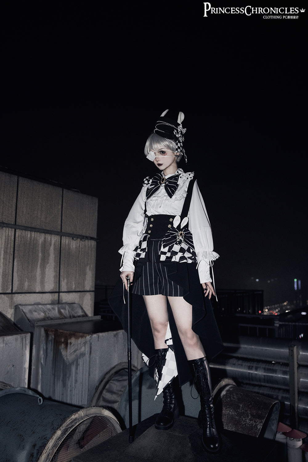 Rabbit Theater Chessboard Ouji Fashion Shirt Set - image 43
