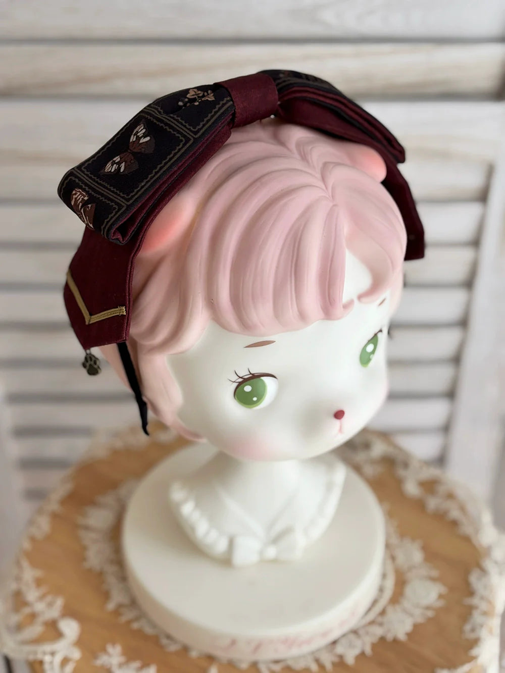 Classic Lolita Headdress, Socks, Necklace and Brooch Accessories - image 4