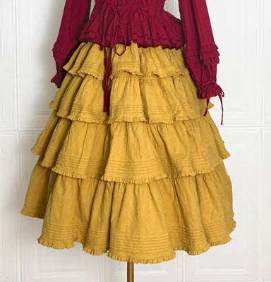 Heidi Cotton Lolita Tiered SK Skirt - image 12