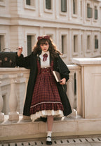 Rose - Elegant Lolita Fishbone Grid Skirt Customized - image 35
