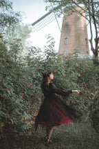 The Girl Assassin - Halloween Gothic Lolita Irregularly Hemline Dress - image 17