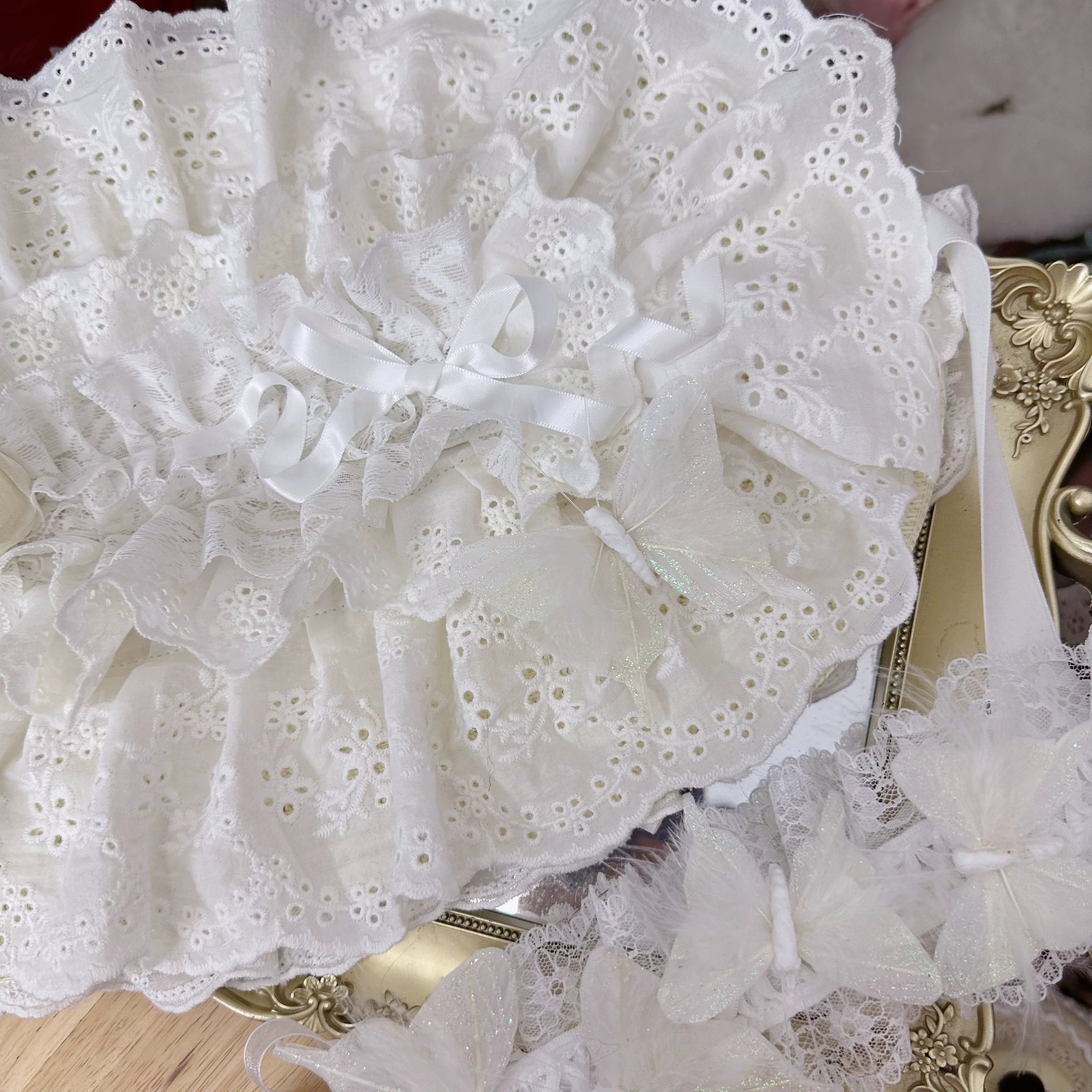 Gothic Lolita Bonnet Pure Cotton Hat Collection - image 35
