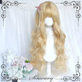 Elegant Lolita Platinum Wig Long Curly Layered Wig - image 2