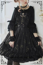 The Whisper of Stars - Gothic Constellation Lolita JSK - image 8