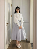Sweet Wood Daily Lolita Blue Skirt, Jacket and Vest Coordinate - image 17