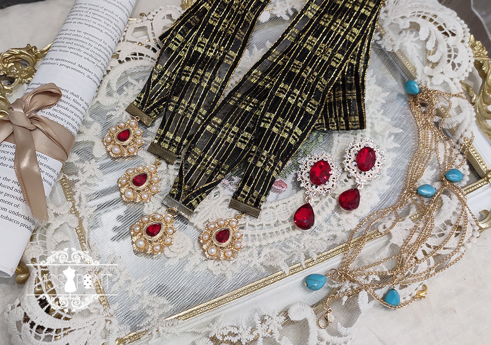 Dusk Bester - Egyptian Lolita Brooch Waistband Shawl - image 39