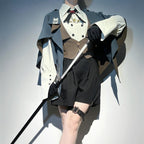 Narrative Poem - Ouji Lolita Shorts Suit with Shirt Cape and Vest - image 6