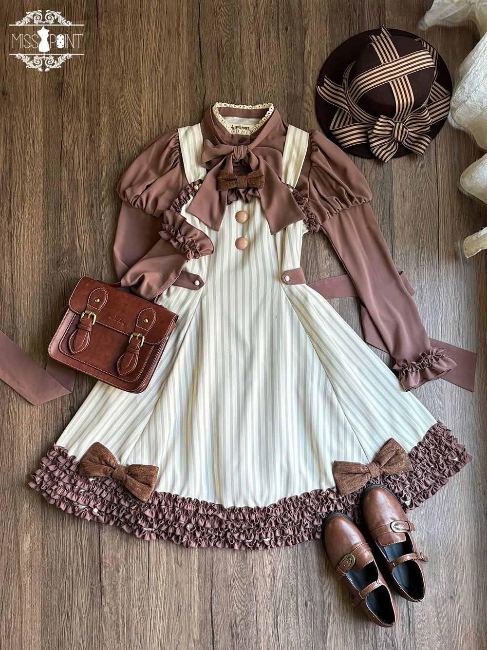 Classic Lolita JSK Customized Stripe Lolita Dress - image 56