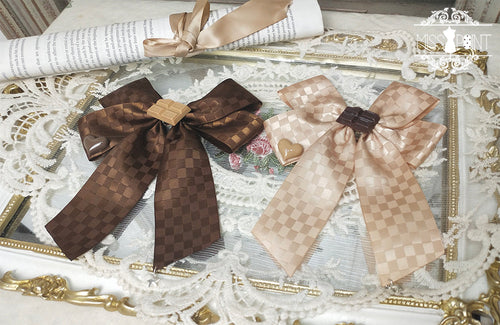 Chocolate Daily Lolita Bow KC and Brooch Collection - image 2