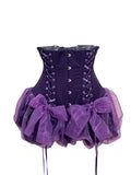 WONKA Gothic Lolita Purple Blouse and High Waist Shorts Set - image 12