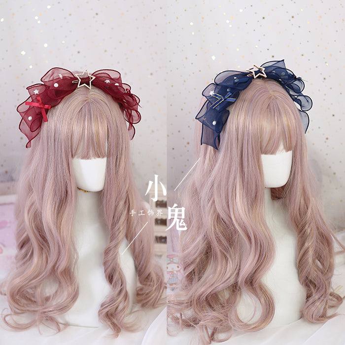 Daily Lolita KC, Bow Pearl Headband - image 4
