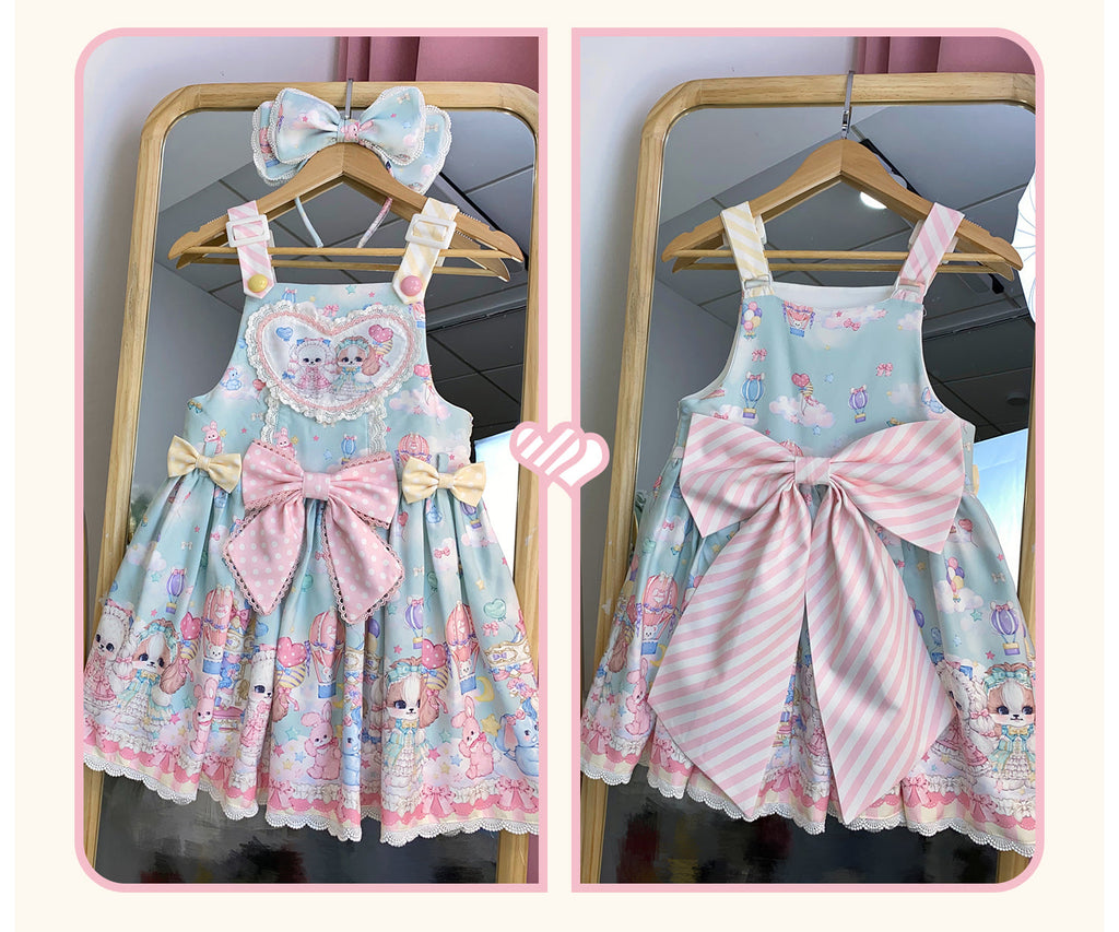 Puppy Parks - Sweet Lolita Kawaii Puppy Lolita Salopette - image 28