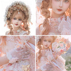 Spring Gift Box Pink Classic Lolita Handmade Lace Accessories - image 3
