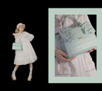 Sweet Heart Embossed Chocolate Lolita Bag - image 12