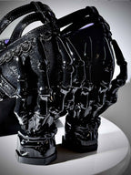 Sacred Bone Diary - Skeletal Hand Gothic Lolita Heels - image 3