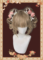Candy House - Old School Lolita Cake Print JSK Dress, Side Zipper and Accessories - image 13