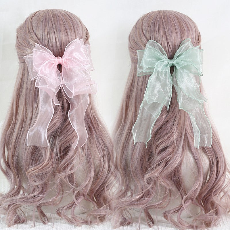 Large Bowknot Sweet Lolita Headdress - image 1