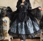 Silent Night Church Gothic Lolita JSK Dress, Church Print - image 8