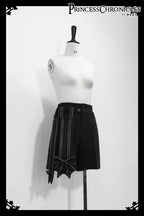 ShenYao - Ouji Vintage Lolita Black Bow Shorts - image 1