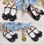 Kawaii Lolita Bow Falt Shoes - image 12
