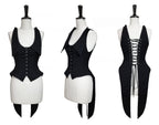 Bengal Cat Gothic Lolita Blouse Vest Skirt and Accessories Set - image 5