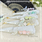 Butterfly Tassel Han Lolita Folding Fan - image 16