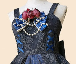 Singer - Lolita Plain Color JSK Dress - image 11