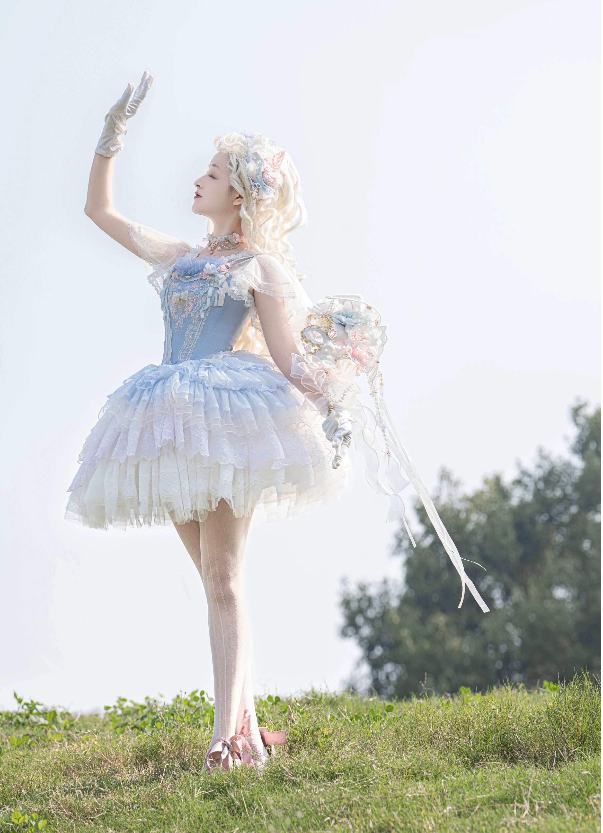 Dreamy Dance Gorgeous Lolita JSK and SK - image 5