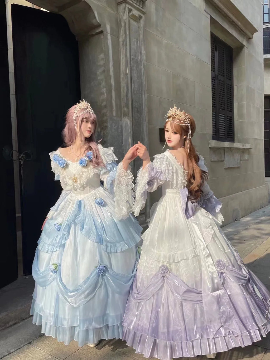 Tana Manor Classic Lolita OP Dress with Floral Decoration - image 32
