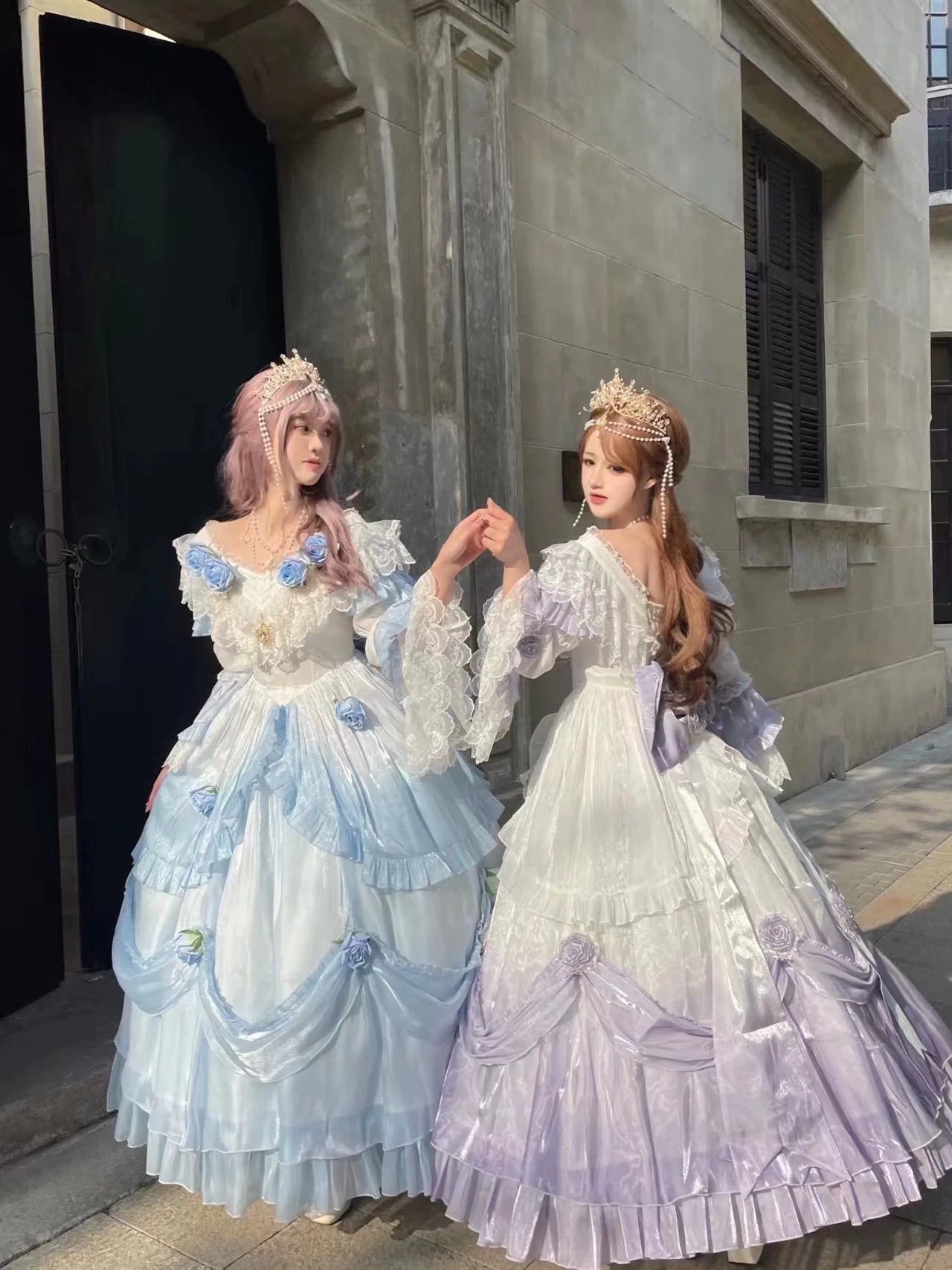 Tana Manor Classic Lolita OP Dress with Floral Decoration - image 32