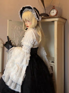 Eternal Taboo - Gothic Lolita Dress with Princess Sleeve Shirt - image 14