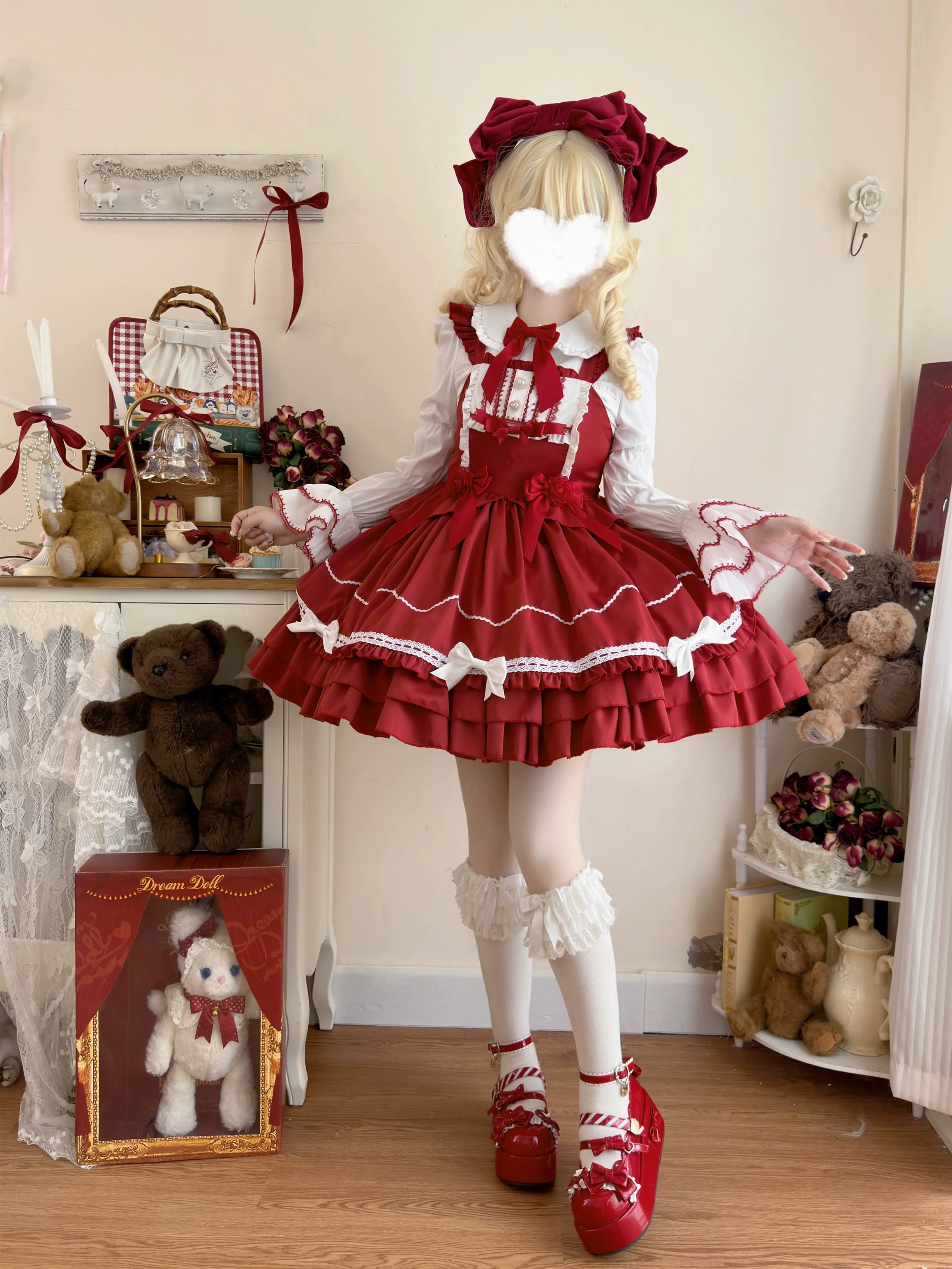Paper Shell Cake - Sweet Lolita JSK Dress Summer Dress - image 3