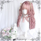 Sweet Lolita Wig, Detachable Roman Curl Ponytail - image 3