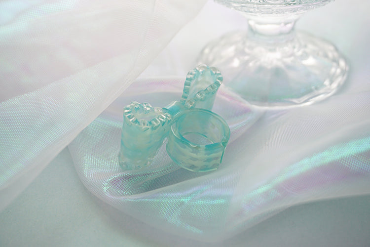 Sweet Lolita Bow Ring and Necklace - image 33