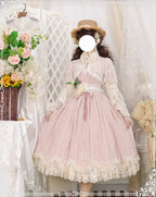 Tulip - Classic Lolita Short Sleeve OP Dress - image 5