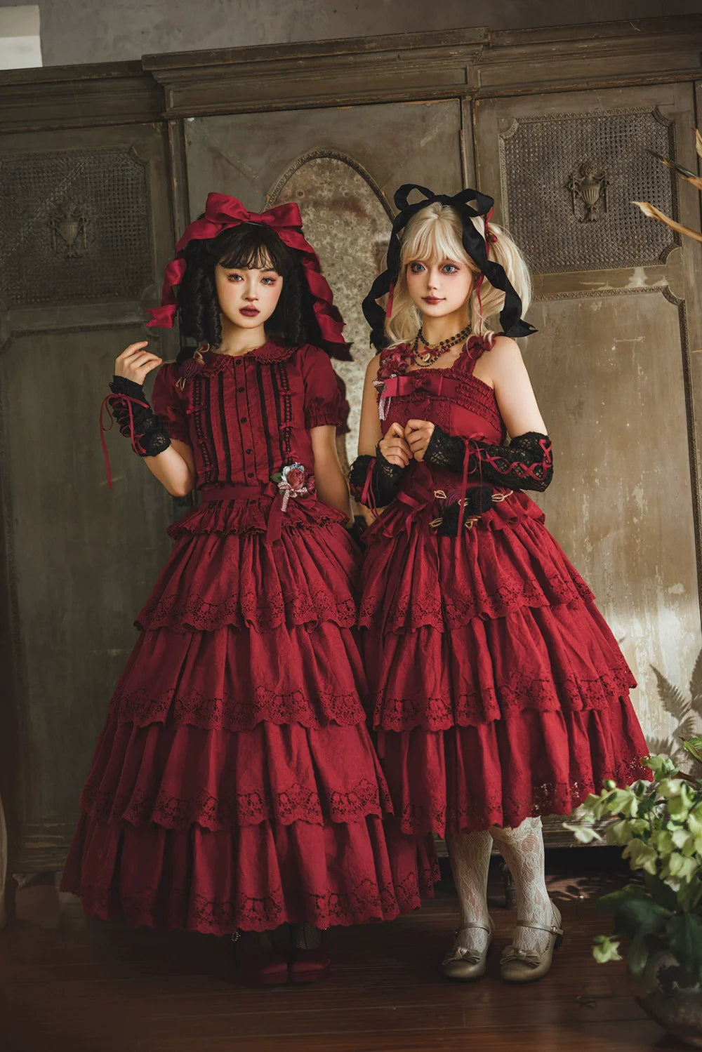 Forest Waltz - Classic Lolita Tiered Skirt Multi-layer Embroidered SK - image 29