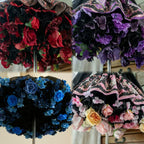 Floral Lolita Petticoat with Detachable Trim Collection - image 17