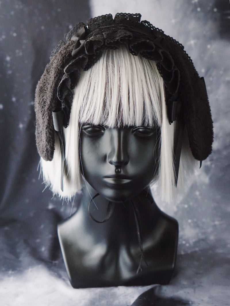Black Wings Halloween Goth Lolita Hairband - image 28