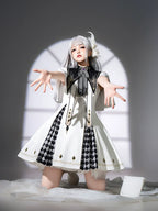 Eye of Truth - Elegant Gothic Lolita Dress Suit With Embroidery - image 8