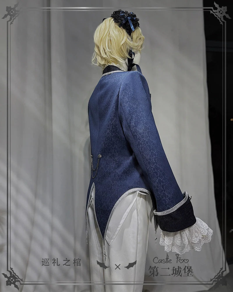 Coffin of Pilgrimage - Medieval European Ouji Lolita Shirt & Pants Suit - image 59